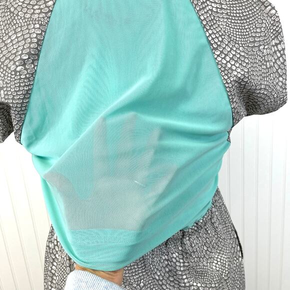 Title Nine Nimblene Dress Womens Size Large Pebble Mesh Active Tenniscore Golf - Picture 6 of 11